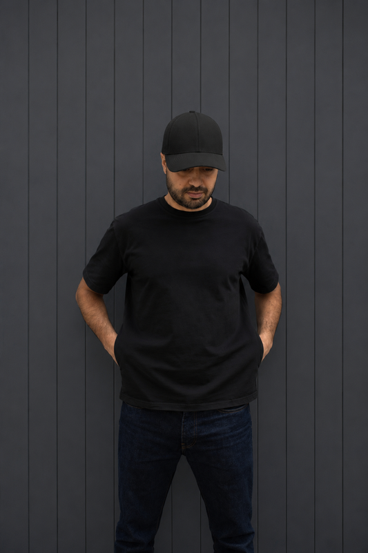 T-shirt à double poche V.1 - Noir